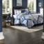Ensembles de literie indigo de qualité, coton confortable et polyester pour la maison