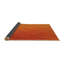 Tapis décoratif orange géométrique-1014805692