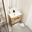 Lavabo de meuble-lavabo 30 po - Surface intérieure spacieuse