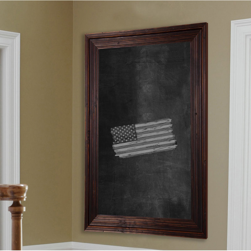 Tableau noir fixé au mur, 29,75 po x 89,75 po