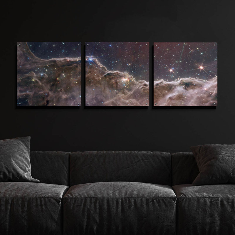 Epic Art «Cosmic Cliff In The Carina Nebula» par N «Cosmic Cliff In The Carina Nebula» par NASA Space Photos