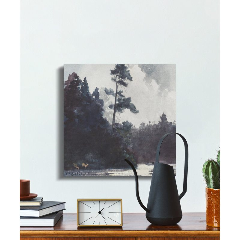 1 Piece Wrapped Canvas Wall Art Set, 16x16