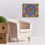 «Mardi Gras Mandala» par Hello Angel, art mural sur toile-650077817
