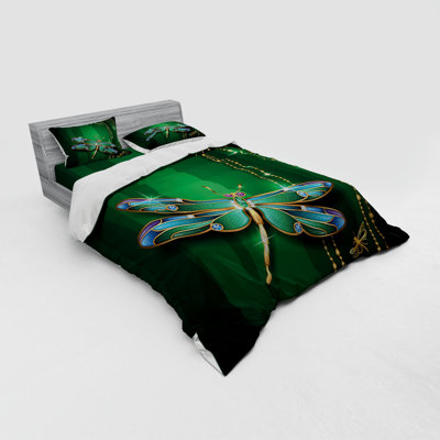 Ensemble de housse de couette libellule