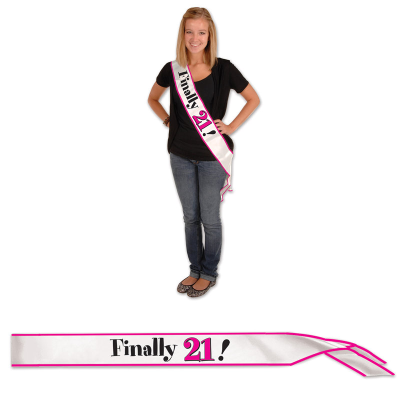 Enfin 21! Ceinture en satin
