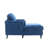 43.3" Chaise Lounge Chair Indoor With 2 Pillows Upholstered Chenille Single Chair For Living Room, Bedroom, Office-114237592
