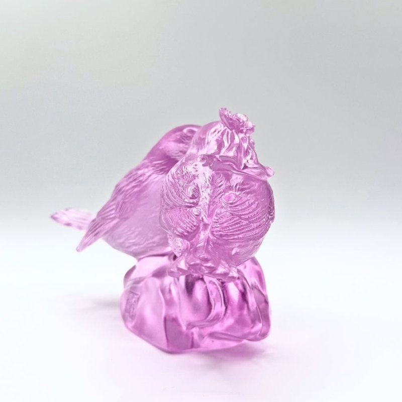 LIULI Crystal, Bird Sculpture | Our Happiness