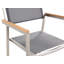 Faggion Stacking Patio Dining Armchair with Cushion-1633266470