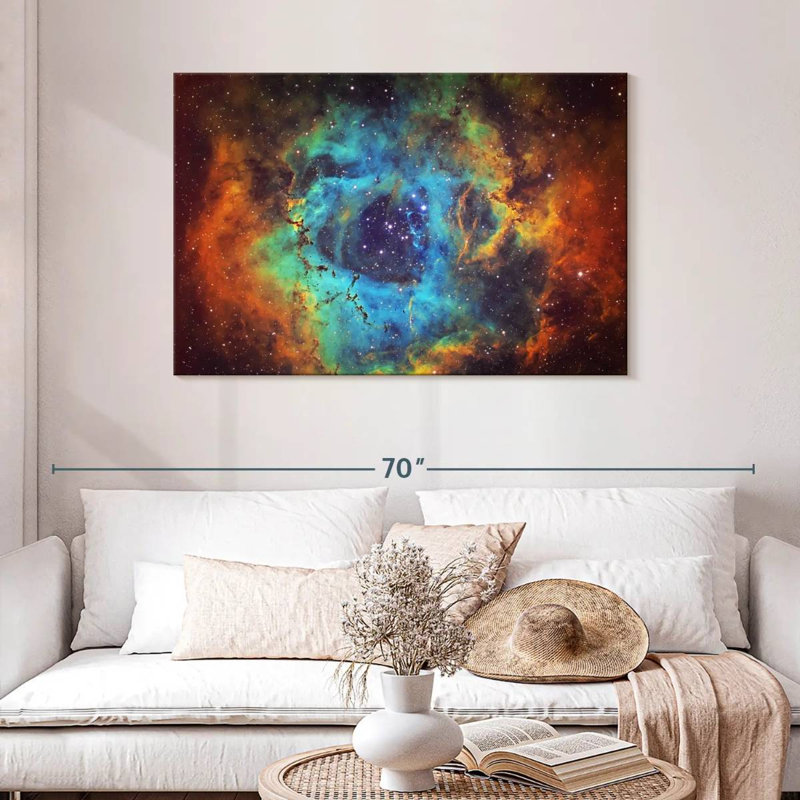 Oberle Celestial Nebula, 30" H x 45" W