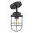 Lylah Steel Semi-Flush Mount - Matte Black-2051591122