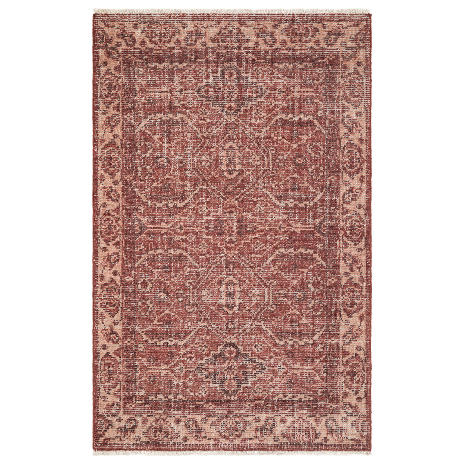 Dulcia Hand-Knotted Oriental Wool Rug, Rectangle 7'9" x 9'9"
