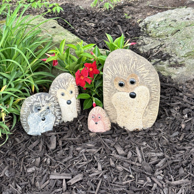 Rondarious Animals Weather Resistant Stone Garden Statue
