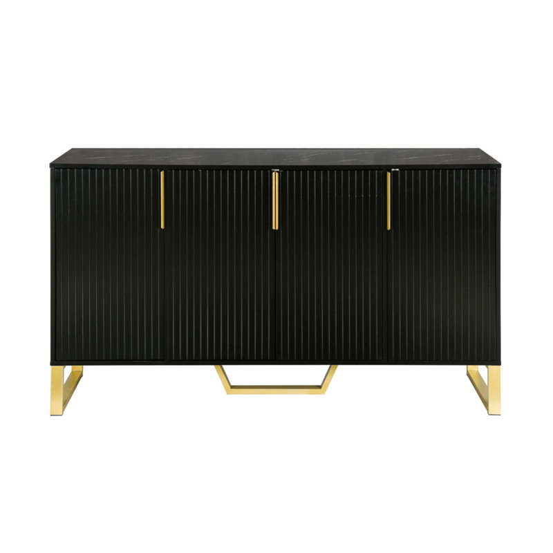 Ebern Designs Modern Sideboard With Four Doors | Wayfair