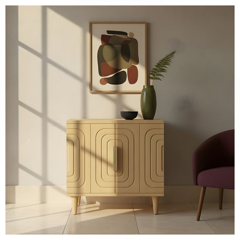 Lore Natural Oak Cabinet