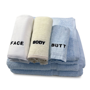 Ensemble de serviettes 4 textures pour le visage, le corps et le dos par Crafty