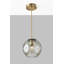 Luminaire suspendu sphère 1 lumière Delos