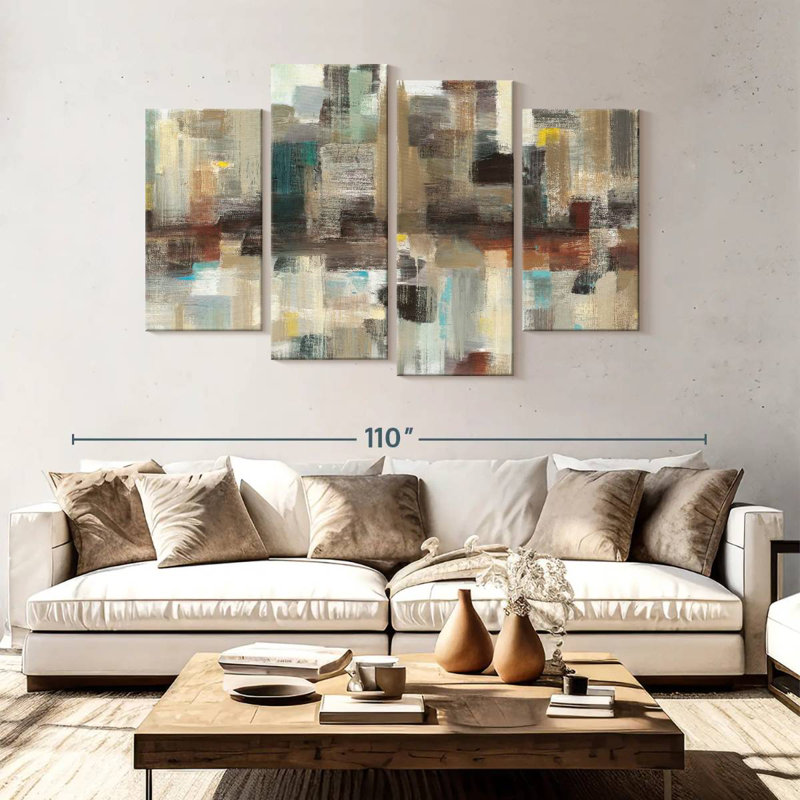 Avery Sidewalks, 54" H x 84" W