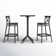 Farrah Square 2 - Person 23.6'' Long Bar Height Dining Set