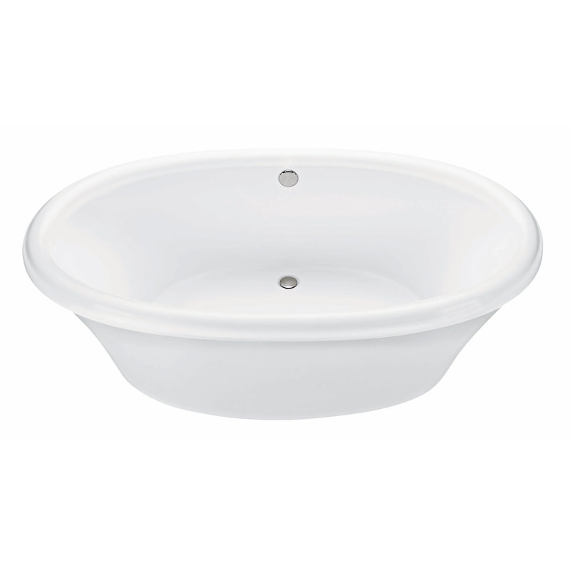 MTI Solutions Freestanding Soaker Tub - Matte