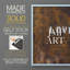 «Love Never Fails I», reproduction encadrée - bois massif-1216456503-1216456521