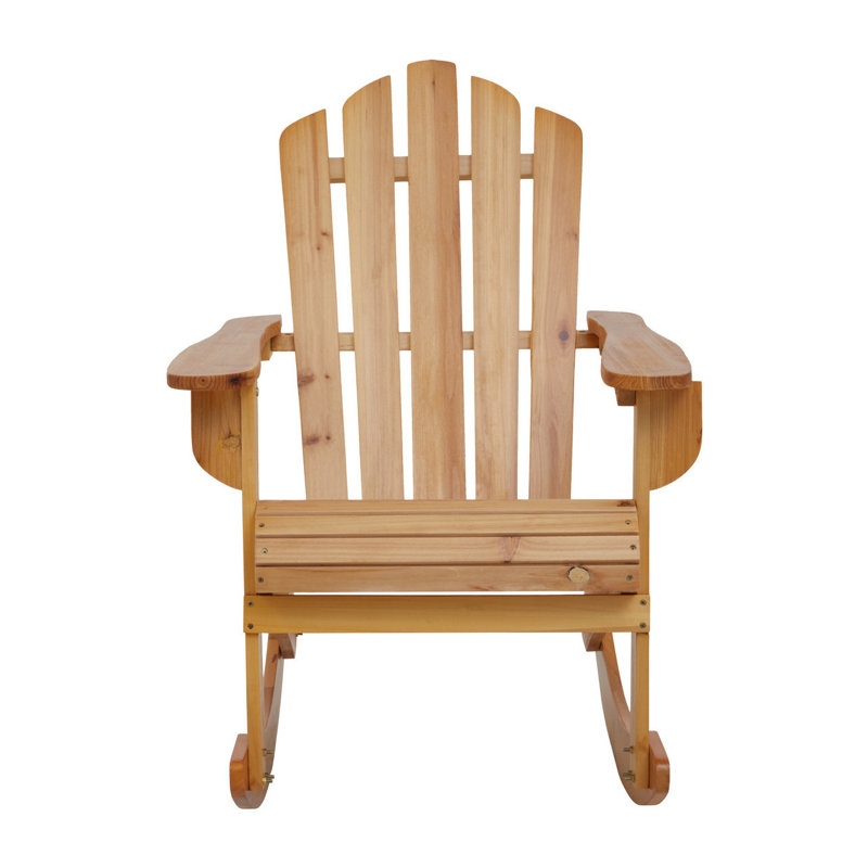 Farley Outdoor Adirondack Chair, Brown