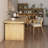 Wood color Rectangle Solid Wood Desks-107209894