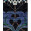 Tapis unique noir / vert / brun de 6 pi 3 po x 9 pi 6 po Overyed