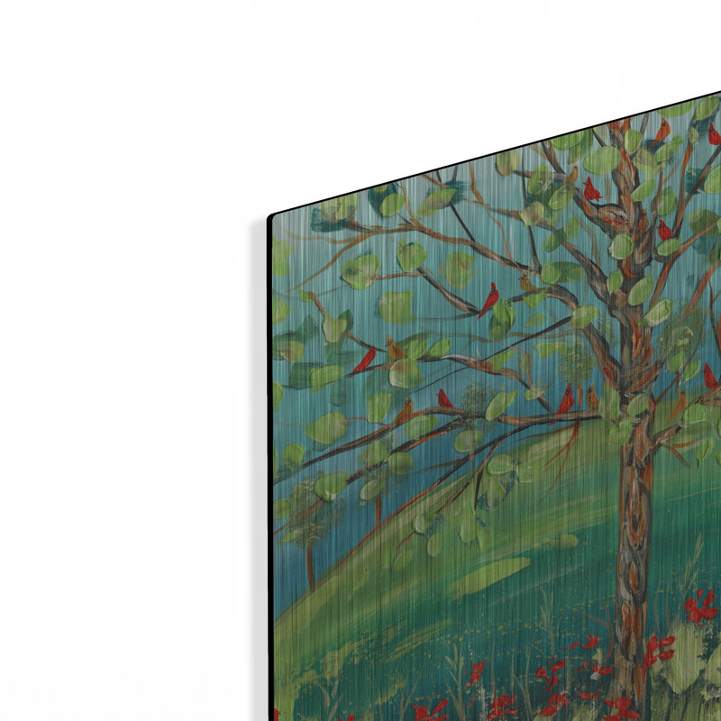 «Family Tree» par Estelle Grengs, H 12 po x l 12 po