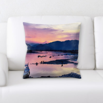 Coussin décoratif "the great sea" Constance