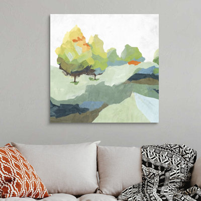 " Blocked II " by Isabelle Z Painting Print
