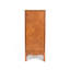 Armoire de salle de bain moderne et armoire à linge moderne, petite armoire de rangement étroite et étroite, laiton antique (14,5 po x 12,6 po x 35,7 po)
