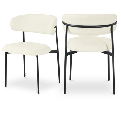 Lupita Upholstered Back Side Chair Dining Chair