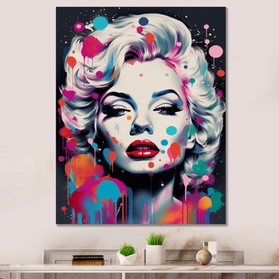 Personnage rétro I, impression sur toile