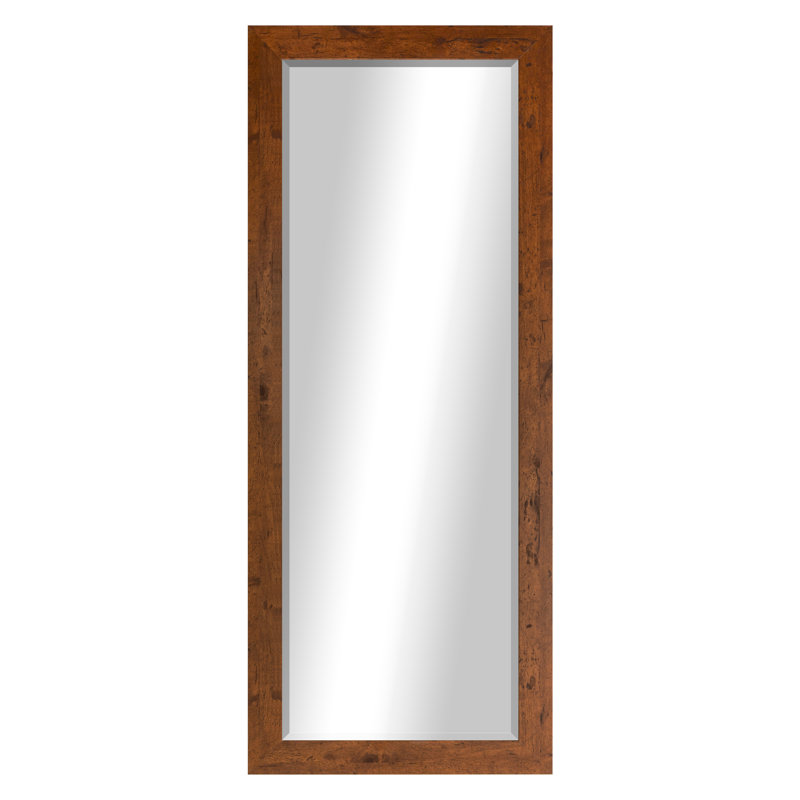 Miroir pleine grandeur Henslee, Noyer foncé, H 63,5 po x l 25,5 po