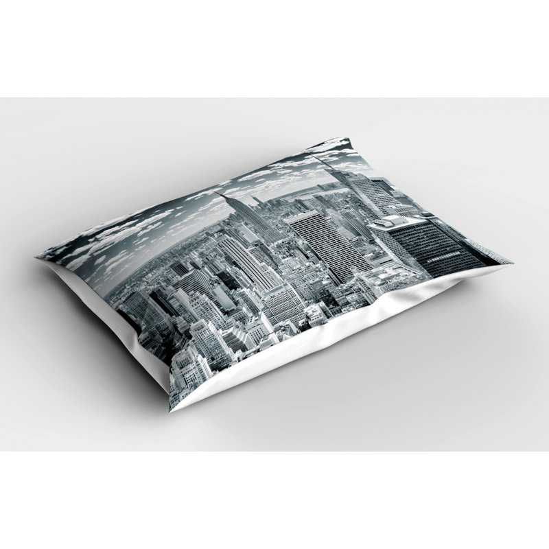 Nyc Polyester Sham Set, Twin