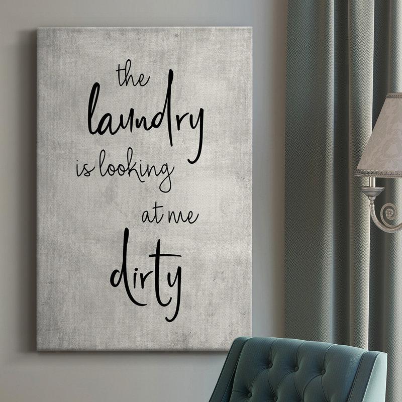 " Dirty Laundry ", 18" H x 12" W x 1.5" D