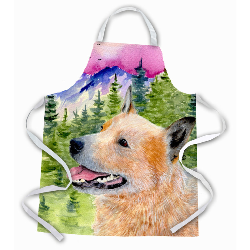 No Pattern Bib Apron