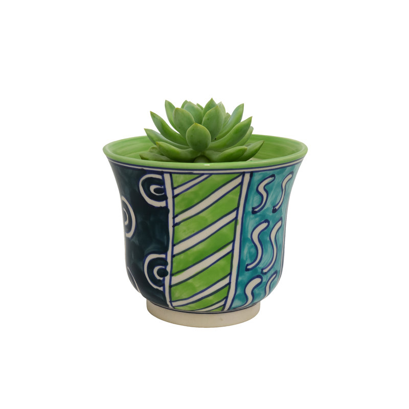 Multicolore pot à fleurs Home & Manor
