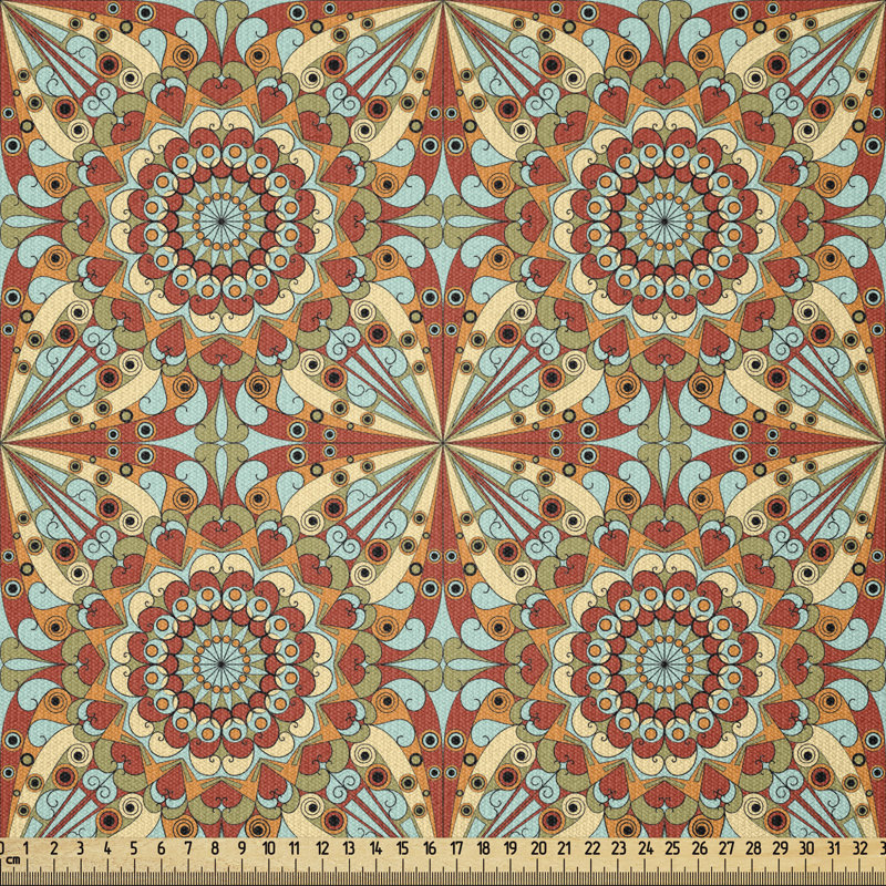 Imprimé floral Ambesonne, l 36" x L 72"