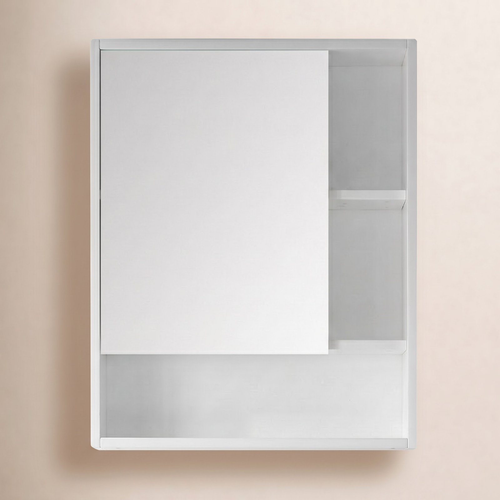 Jensen Surface Medicine Cabinet, White, Left