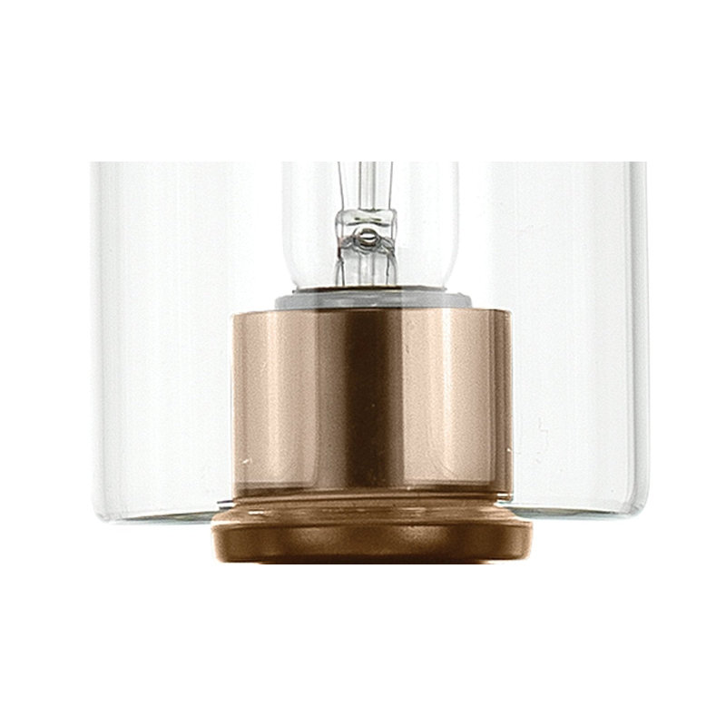6 - Light Kitchen Island Pendant, Antique Brass