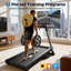 Tapis de course pliable FED Fitness Yosuda Series TM2, capacité de 181 kg, inclinaison de 0 à 18 %, moteur silencieux sans balais