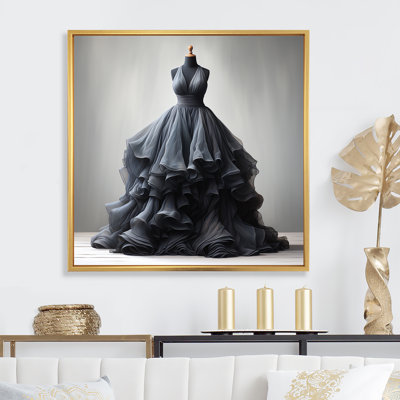 Symphonie élégante haute couture - art mural tendance