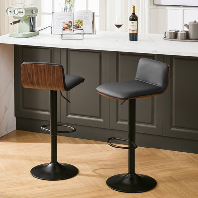 Tabouret de bar pivotant à hauteur réglable Modern