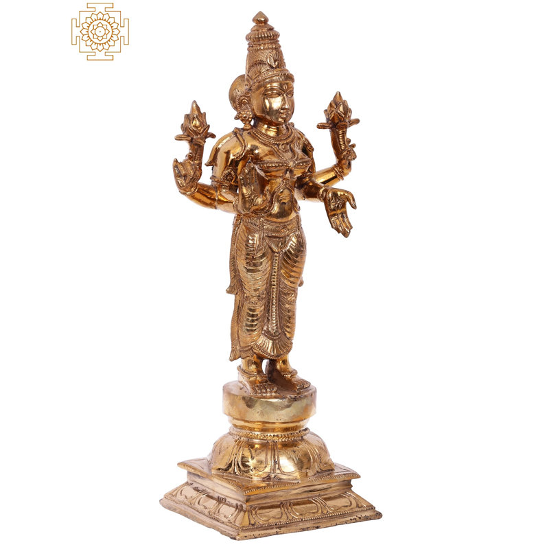 Figurine déesse debout Lakshmi