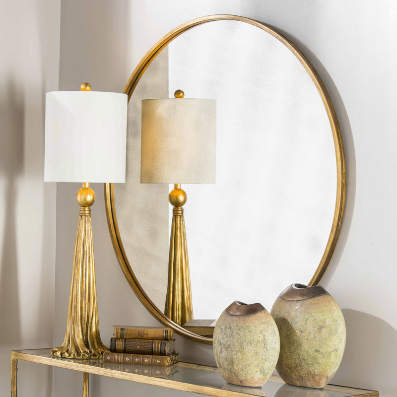 Auryn Metal Round Wall Mirror