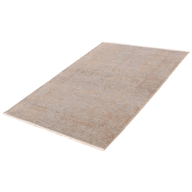 Tapis gris Heritage 5 pi 6 po x 8 pi 0 po