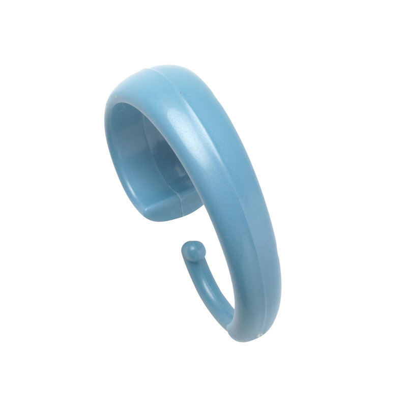 Crochets de rideau de douche Jamarl, Bleu clair