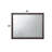 Espresso Finish Mirror