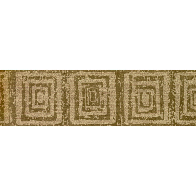 Bordure de papier peint l 15 pi x l 6,75 po MacLaine, Brun